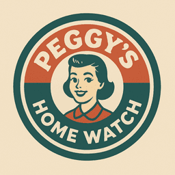 Peggy's Home Watch Logo